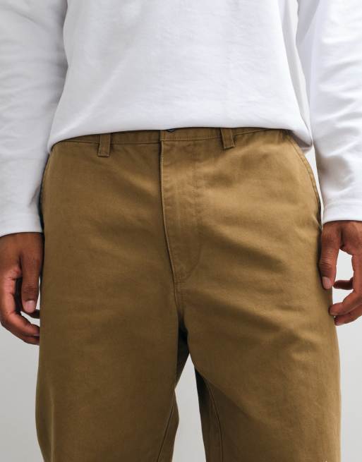 GAP 90's heavyweight twill trousers in camel, 4 of 5