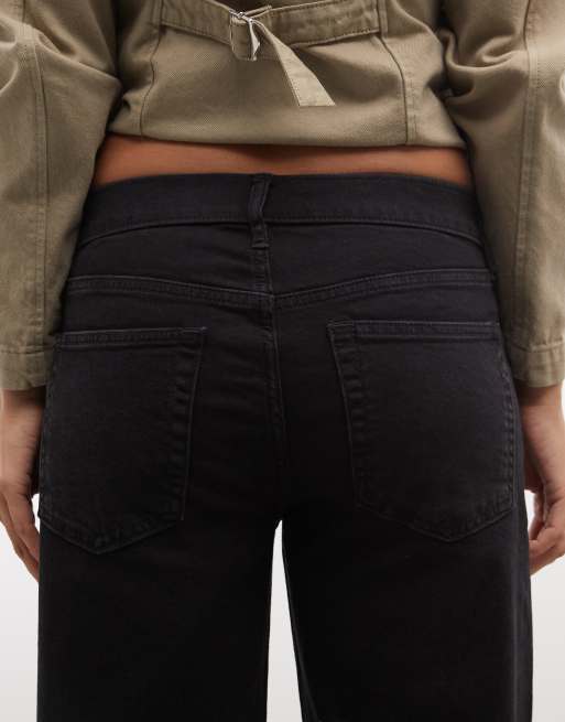 GAP 90's loose straight leg jeans in black, 4 of 5