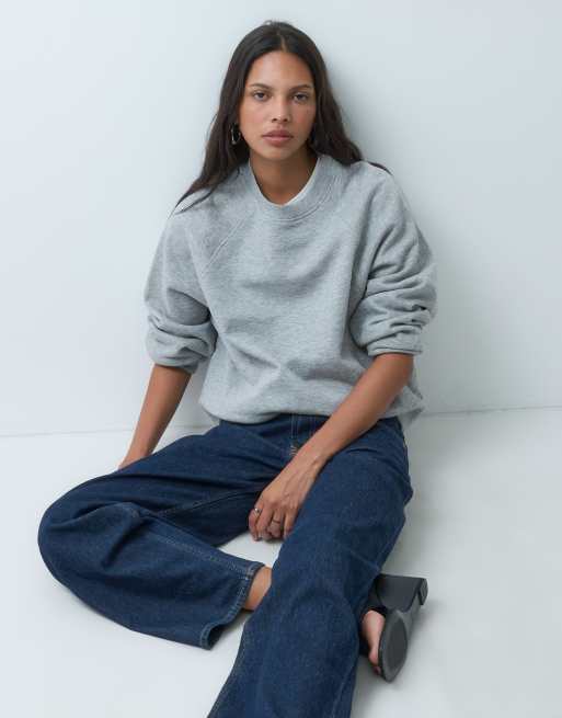 GAP 90's loose straight leg jeans in dark blue , 3 of 5