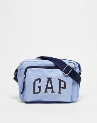 GAP Arizona cross body camera bag in light blue