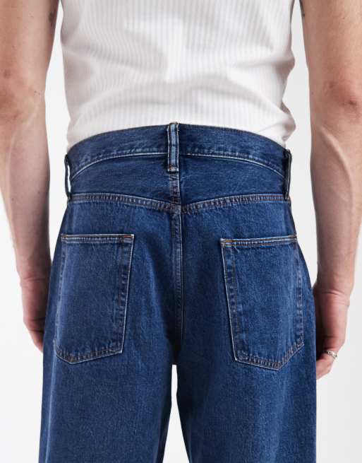 GAP baggy fit jeans in dark blue wash, 5 of 5