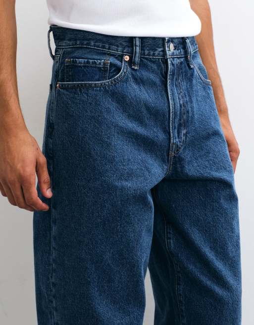 GAP baggy fit jeans in dark blue wash, 2 of 5
