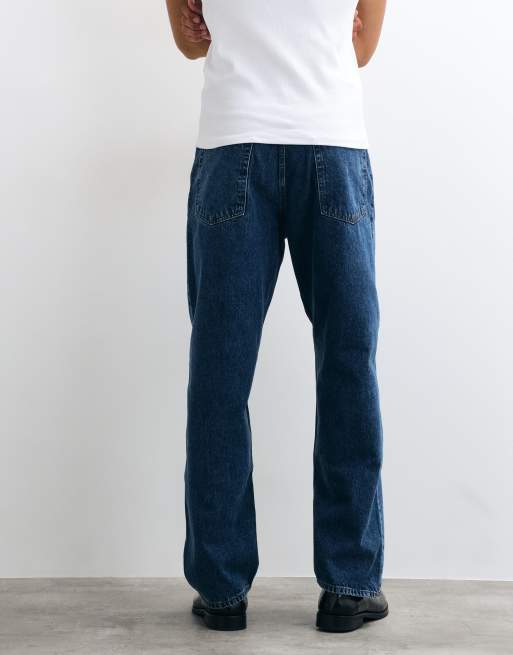 GAP baggy fit jeans in dark blue wash, 5 of 5