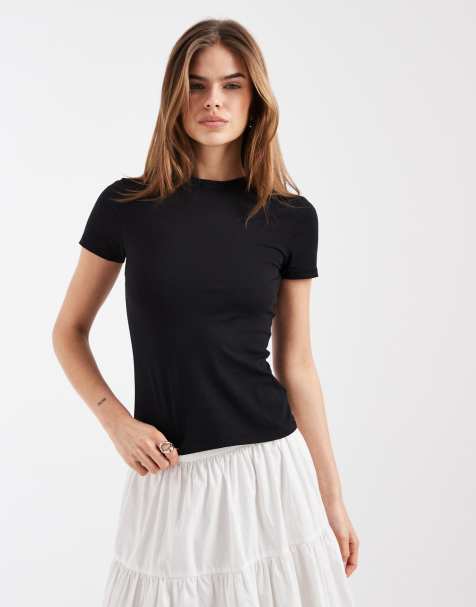 GAP basic cotton t-shirt in black