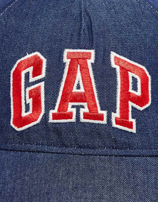 GAP - Cappellino in denim con logo, 2 di 4
