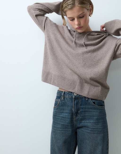 GAP Cashsoft hoodie co-ord in beige, 5 of 5