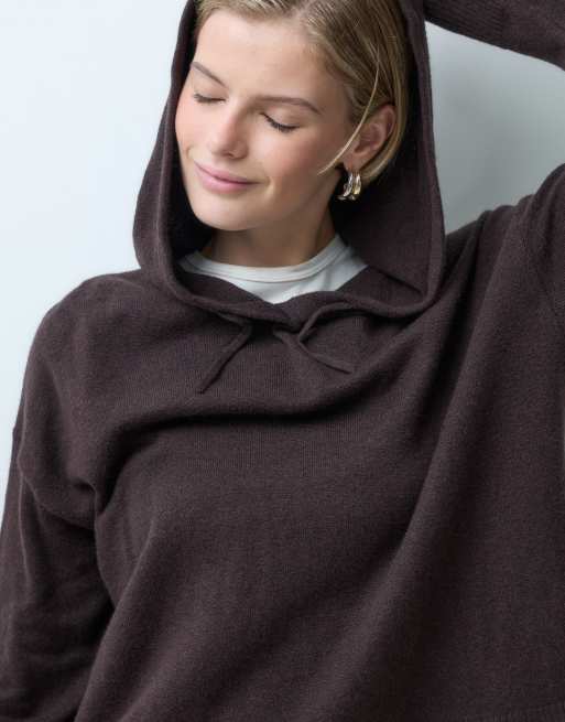 GAP Cashsoft hoodie co-ord in brown, 3 of 5