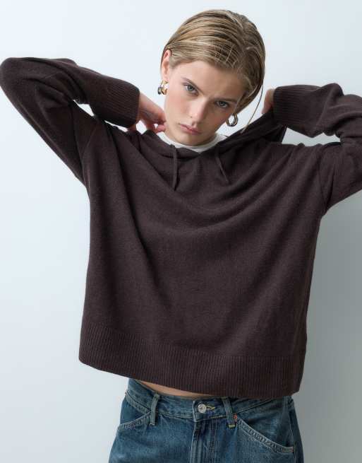 GAP Cashsoft hoodie co-ord in brown, 5 of 5