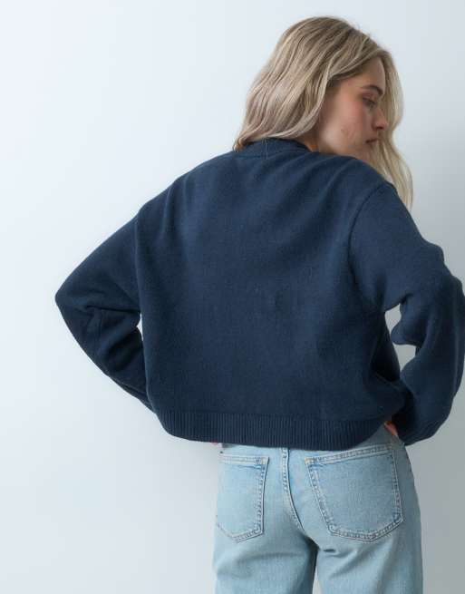 GAP Cashsoft knitted cardigan in navy, 4 of 4