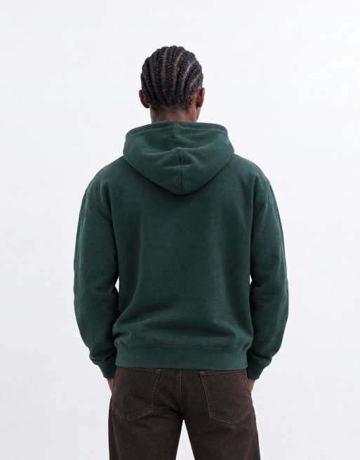 GAP chest logo hoodie in green, 6 of 9
