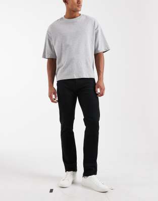 Gap City Straight Jean In Black