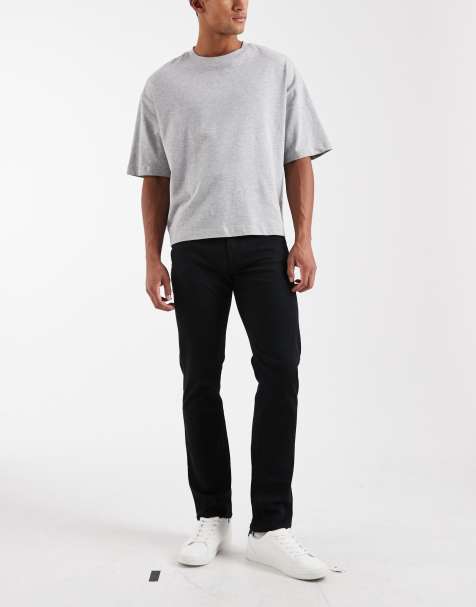 GAP city straight jean in black - view 1
