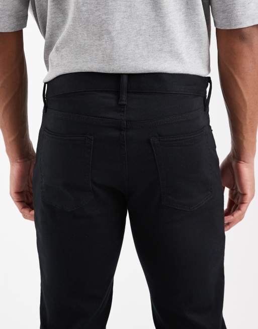 GAP city straight jean in black, 4 of 5
