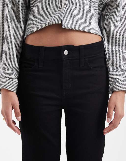 GAP classic straight leg jeans in black, 5 of 5