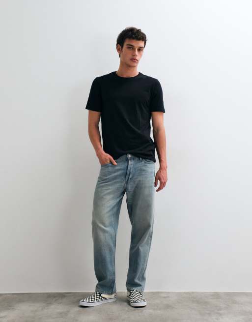 GAP classic t-shirt in black, 2 of 5
