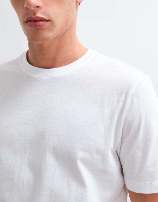 GAP classic t-shirt in white, 5 of 5