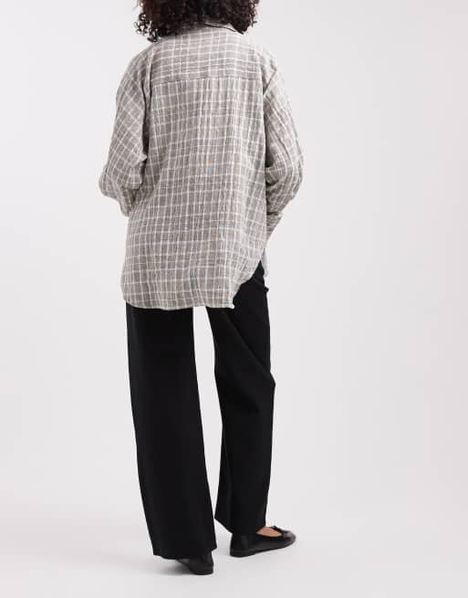 GAP co-ord linen mix trouser in black, 2 of 5