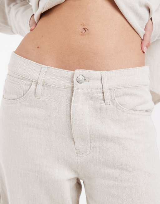 GAP co-ord linen mix trouser in ecru, 4 of 5
