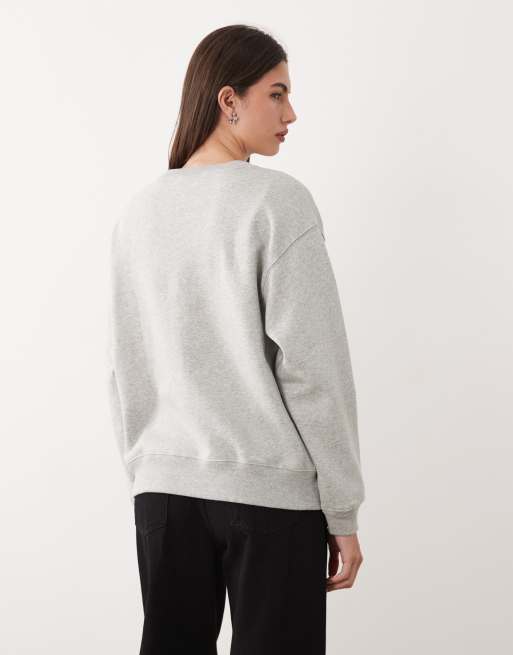 GAP crew neck jumper in grey, 4 of 4