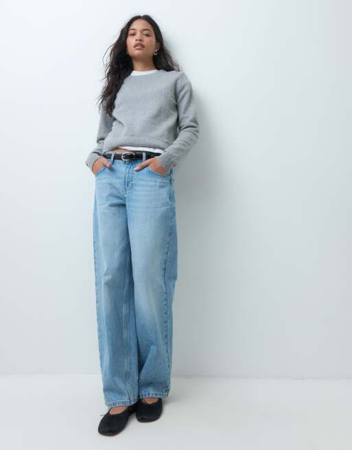 GAP crew neck pullover in grey, 2 of 5