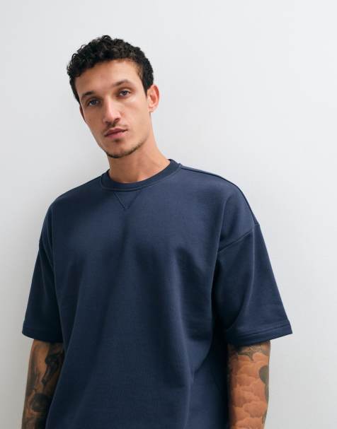 GAP crew neck t-shirt in vintage navy - view 1