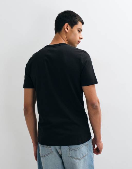 GAP everyday soft logo t-shirt in black, 2 of 5
