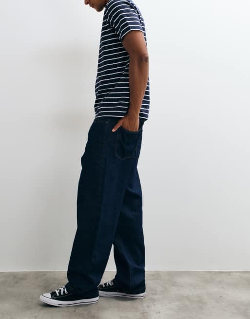 GAP exclusive baggy jeans in dark wash, 3 of 5