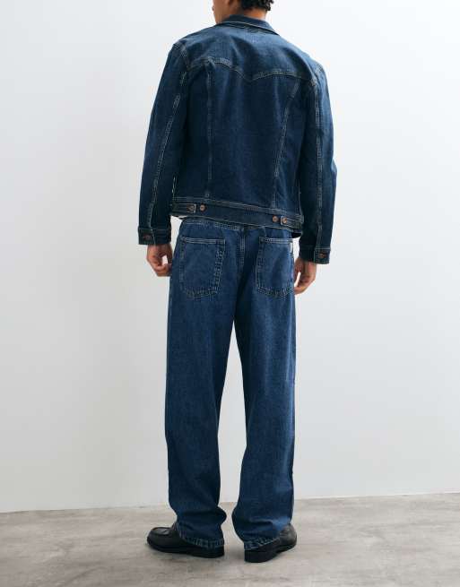 GAP exclusive baggy jeans in mid wash, 3 of 5