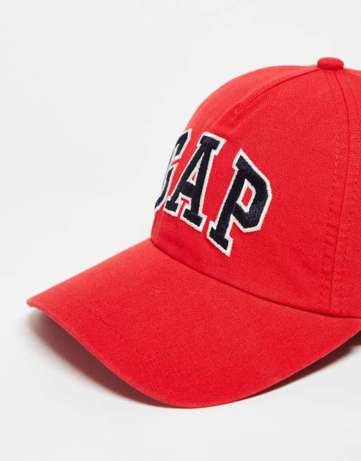 GAP Exclusive logo cap in red | ASOS