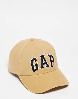 GAP Exclusive logo cap in sand | ASOS