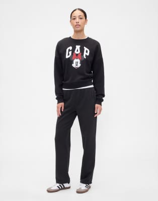 Gap Foil Print Straight Leg Joggers Co-ord In Black