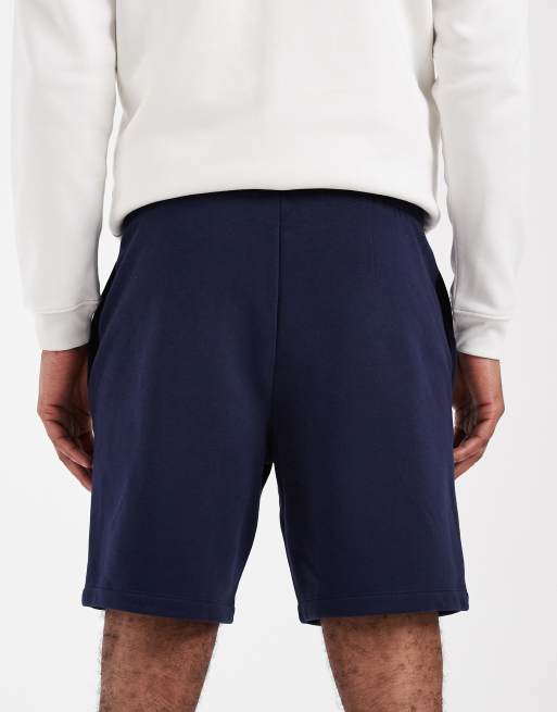 GAP heritage slim jogger shorts in navy, 4 of 5
