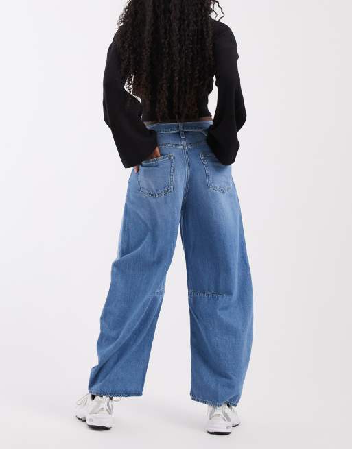 GAP horseshoe jeans in light blue, 2 of 5