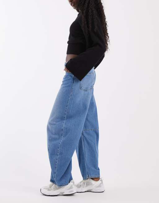 GAP horseshoe jeans in light blue, 3 of 5