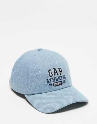 GAP - Jeans-Kappe in Blau mit „Athletic"-Logo