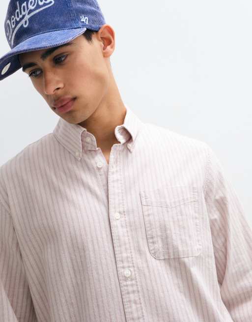GAP linen shirt in pink, 3 of 5