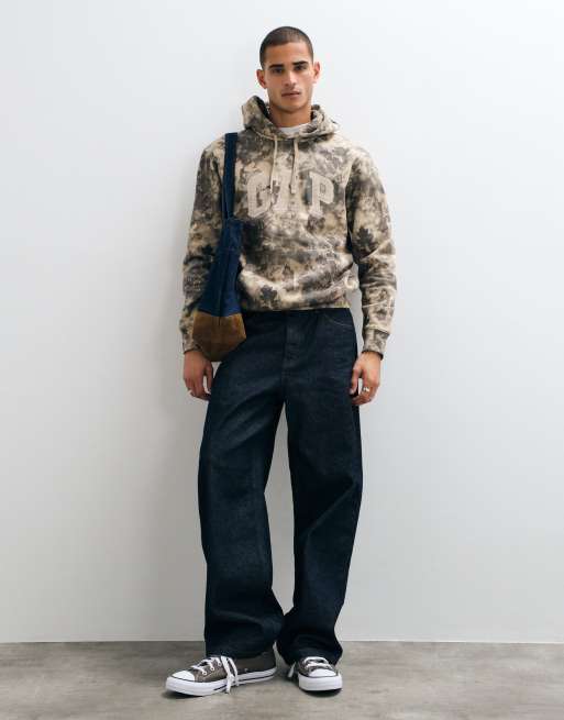 GAP logo hoodie in camo, 3 of 5