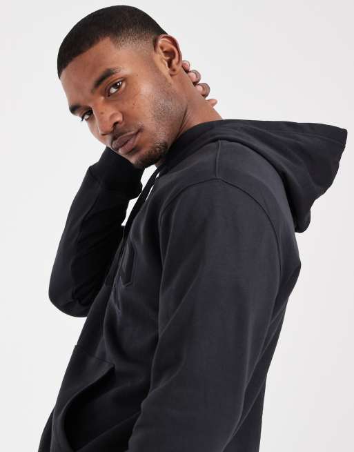 GAP logo over head hoodie in black, 3 of 5