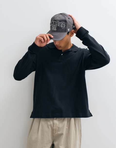 Gap long sleeve sweashirt in charcoal - view 1