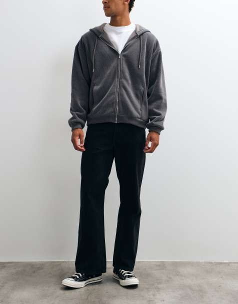 GAP loose fit boot cut jeans in black - view 1