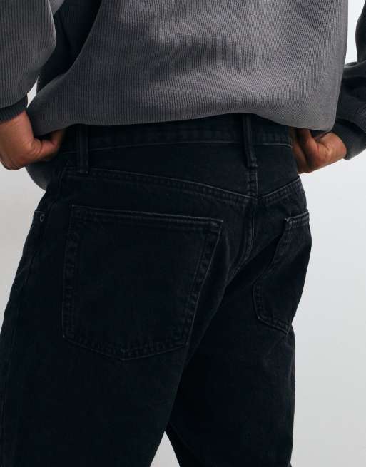 GAP loose fit boot cut jeans in black , 5 of 5