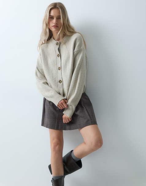 GAP mini pleated skort in plaid - view 1