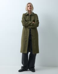 GAP Modern trench coat in oliver green