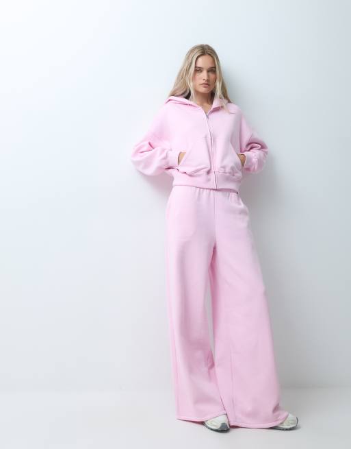 GAP oversized full zip hoodie in mauve, 2 of 4