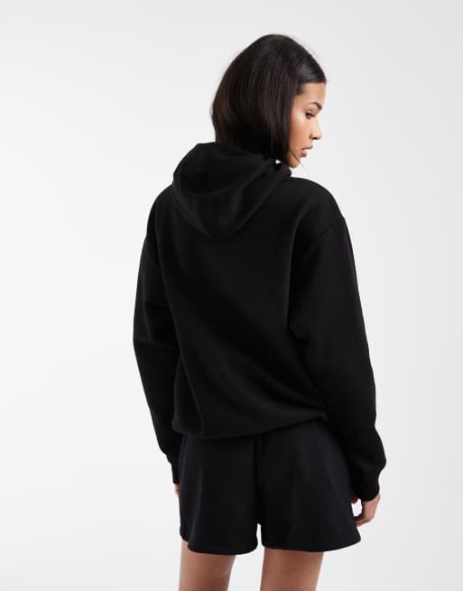 GAP oversized logo hoodie co-ord in black, 3 of 4