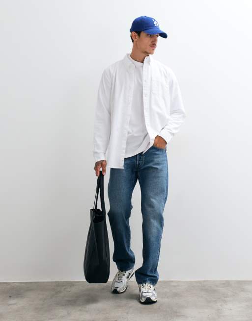 GAP oxford shirt in white , 3 of 5