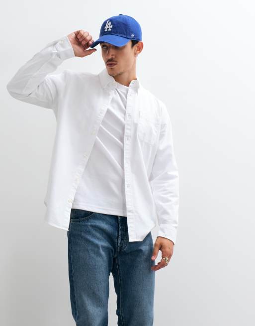 GAP oxford shirt in white , 4 of 5