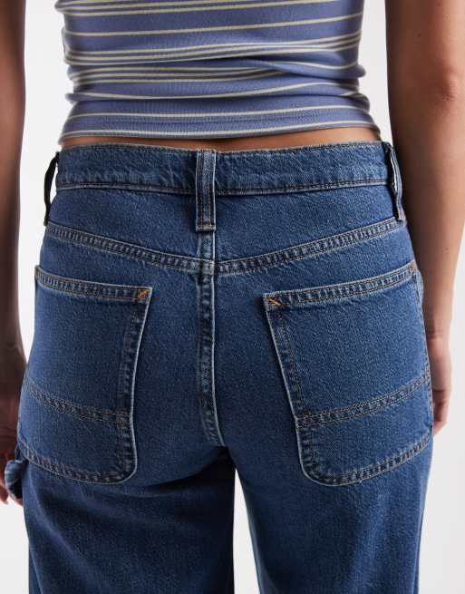 GAP primrose baggy jean in dark indigo, 5 of 5