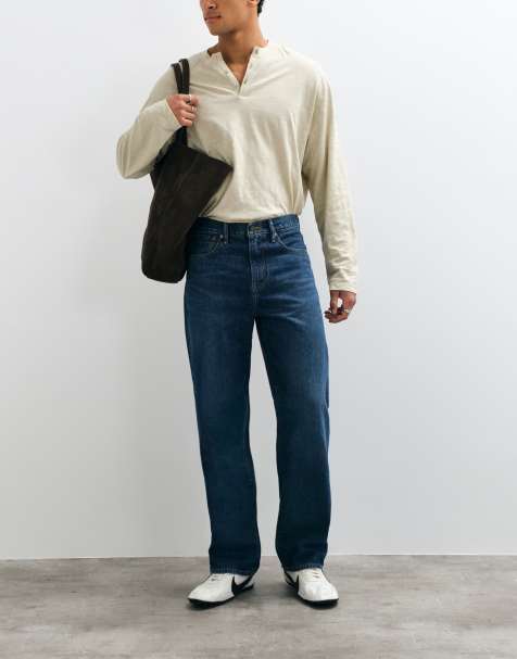 GAP relaxed jeans in dark wash  - view 1