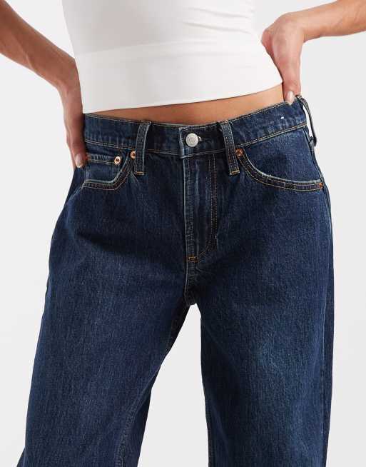 GAP relaxed straight jean in dark indigo, 5 of 5